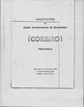 Constitution of Comité Revolucionário de Moçambique (COREMO) - Preamble