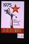 1975. Forcas populares de libertacao de Mocambique. 25 de setembro