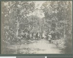 4/4 KAR fording a stream, Cabo Delgado, Mozambique, April-July 1918